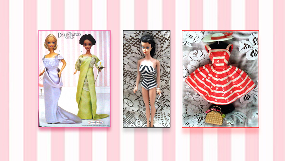 Barbie doll cotton casual sundress pattern in PDF Sewing patterns Retro pattern Doll clothes Barbie wardrobe Barbie pattern 70s doll clothes