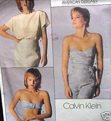 1128 1668 C KLEIN TOPS, WRAP/BANDEAU BRA BLOUSES 2 PATTERNS 8