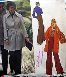 1178  VOGUE VALENTINO 70S JACKET, BELT,  PANTS, SHIRT, SCARF PATTERN 12