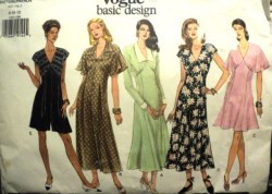 1382 EZ Vogue FLARE DRESS,WIDE LEG JUMPSUIT LENGTHS PATTERN 8-12 Uncut