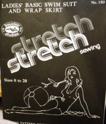 150 LADIES 1 PC SWIMSUIT, WRAP SKIRT S&S PATTERN 8-20