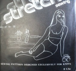 155 1972 VINTAGE S&S MS 2 PIECE SWIMSUIT PATTERN 10-18