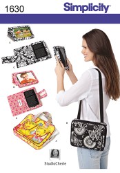 1630  E-BOOK READER COVER,HANDLE CASE FOR TABLET PATTERN