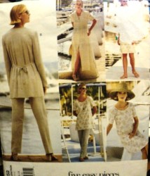 1752 EZ A-JACKET, LONG JUMPER, DRESS, TOPS, PANTS PATTERN 14-18