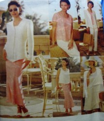 1814 EZ LONG JACKET,A-DRESS,TOP,BOTTOMS PATTERN 12-14