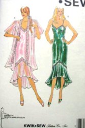 2047 KS SILKY DEEP BACK V STRAPPY DRESS,JACKET PATTERN XS-XL