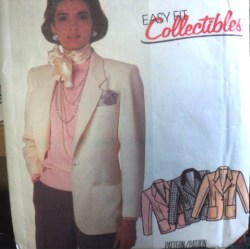 2088 EASY FIT 85 LINED JACKET COLLAR OR NOT PATTERN 12, 18
