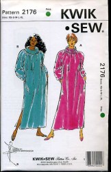 2176 STRETCH KNIT LONG HI COLLAR LOUNGER PATTERN XS-XL