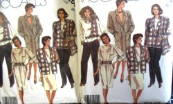2200 MCCALLS COAT-DRESS, JACKET, BLOUSE, SKIRT, PANTS, SCARF PATTERN 10,12 choice uncut