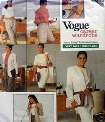 2245 VOGUE LONG JACKET, DRESS, TOP, WIDE SHORTS, PANTS PATTERN 6-22 choice 3 Sizes