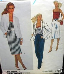 2436 VOGUE BILL HAIRE KNIT JACKET, CAMISOLE, SKIRT, PANTS PATTERN 12,14