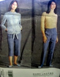 2454 M JACOBS TIE PANEL JACKET,LO RISE PANTS LENGTH PATTERN 8-12