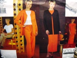 2533 SO EZ VOGUE  UNLINED JACKET, TOP, LONG DRESS, PANTS PATTERN 12-16