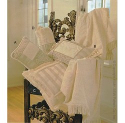 2564 COLOR BLOCK STUFFED PILLOWS,BOLSTER, THROWS PATTERN