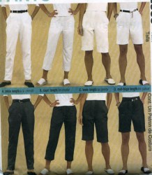 2585 PALMER PERFECT PANTS SHORTS 4 LENGTHS PATTERN 8-18,20-24