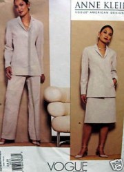 2622 VOGUE A KLEIN PANEL JACKET, A-SKIRT, PANTS  STRETCH PATTERN 6-10