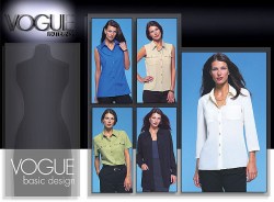 2634 VOGUE Loose Shirt - Top  3 Lengths Sleeves or Not  PATTERN 6-10; 12-16, 18-22 CHOICE