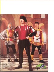 2664 MEDIEVAL LEGGINGS,,TABARD,DOUBLET,HOOD,HAT PATTERN KIDS SZS