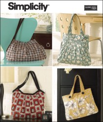 2685 SIMPLICITY 4 HANDBAGS PURSES SIZES PATTERN