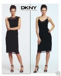 2747 DKNY STRETCH SLIP A-DRESS, TOP,SKIRT PATTERN 8-12