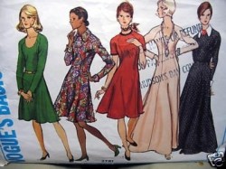 2781 VOGUE FLARE SHORT - LONG SLEEVE  PRINCESS DRESS 3 LENGTHS  PATTERN 14