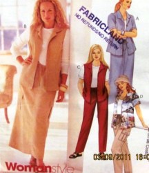 2797 McCalls  BOXY SHIRT, VEST, CARGO PANTS, SKIRT PATTERN 18W-24W or 26w-32w choice uncut