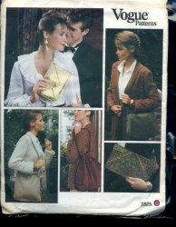 2825 VOGUE 1970s SHOULDER / SADDLE OR CLUTCH BAGS/ SAC PATTERN
