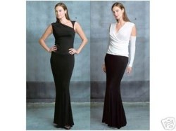 2839 VOGUE DONNA KARAN NY TOPS SLEEVES OR NOT, SKIRT STRETCH PATTERN 8-12,14-18