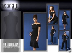 2882 VOGUE PLATT STRETCH SHOULDER TOPS, BOTTOMS PATTERN 12-16,18-22