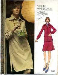 2891 CHUCK HOWARD SHIRTDRESS,TUNIC, A-SKIRT PATTERN 12 34