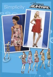 2902 SIMPLICITY STRAPPY JUNIOR SHORT DRESS PATTERN 3-4/9/10; or 11/12-15/16
