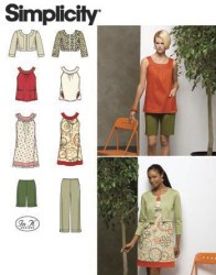 2975 LO RISE CAPRIS,CITY SHORTS,DRESS,TUNIC,JACKET PATTERN 14-22