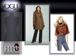 2991 BETZINA FLARE PIC COLLAR JACKET LENGTHS PATTERN ABC-GHIJ