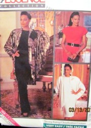 3010 UNLINED LONG SHAPE YOKE JACKET,DRESS LENGTHS PATTERN 16,8