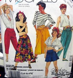 3032 YOKE SKIRT,CULOTTE, SHORTS, PANTS (CROP) PATTERN 6-10,12-16
