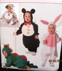 3050 BABY BUNNY,DINO, MOUSE, DALMATION DOG PATTERN 13-29 LBS