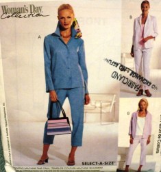 3153 MCCALLS 3 HR SHIRT-JACKET, SHELL TOP,  PANTS LENGTHS PATTERN 14-18