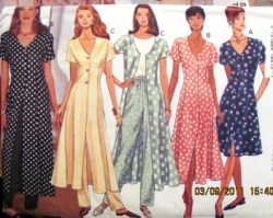3247 EZ FLARE DRESS, DUSTER LENGTHS,TOP, PANTS PATTERN 6-16