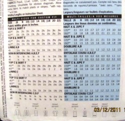 3375 PRINCESS TOP SLVS OR NOT,SKIRT PATTERN 6-10,12-16