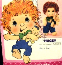 3393 3395 BUTTERICK HUGGA BUNCH ''HUGSY, TUGGINS, FLUFFER DOLL, DIAPER 2 PATTERNS