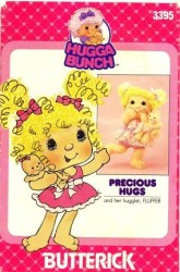 3395 HUGGA BUNCH PRECIOUS HUGS, & FLUFFER DOLL PATTERN
