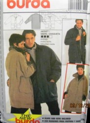 3402 BOXY OVERSIZE UNISEX POCKET JACKET PATTERN 34-44/12-22