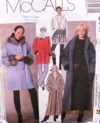 3447 UNLINED LONG COATS, JACKETS, HOOD OR NOT PATTERN 4-14