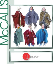 3448 1 HR SHAPE PONCHOS, HOODIE/ REVERSE OR NOT PATTERN S-XXLG