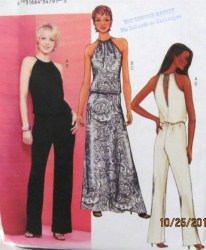 3452 EZ DRAWSTRING TOP,LONG A-SKIRT,PANTS PATTERN 6-22 3 SIZES
