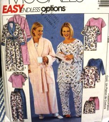 3454 EZ WRAP ROBE,BELT,TUNIC,TOP,PANTS,SHORTS PATTERN 18-32W