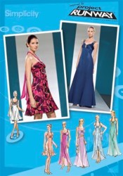 3501 DESIGN YR STRAPPY BRA DRESS LENGTHS PATTERN 4-12,-12-20