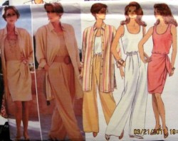 3502 EZ BOXY SHIRT,SHELL TOP,WIDE PANTS,SKIRT PATTERN 6-10,18-22