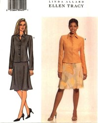 3576 EZ LINED COLLAR JACKET,BIAS A-SKIRT PATTERN 18-22