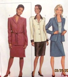 3578 EZ SNAP/BUTTON HIP JACKET, SKIRT PATTERN 6-10,18-22